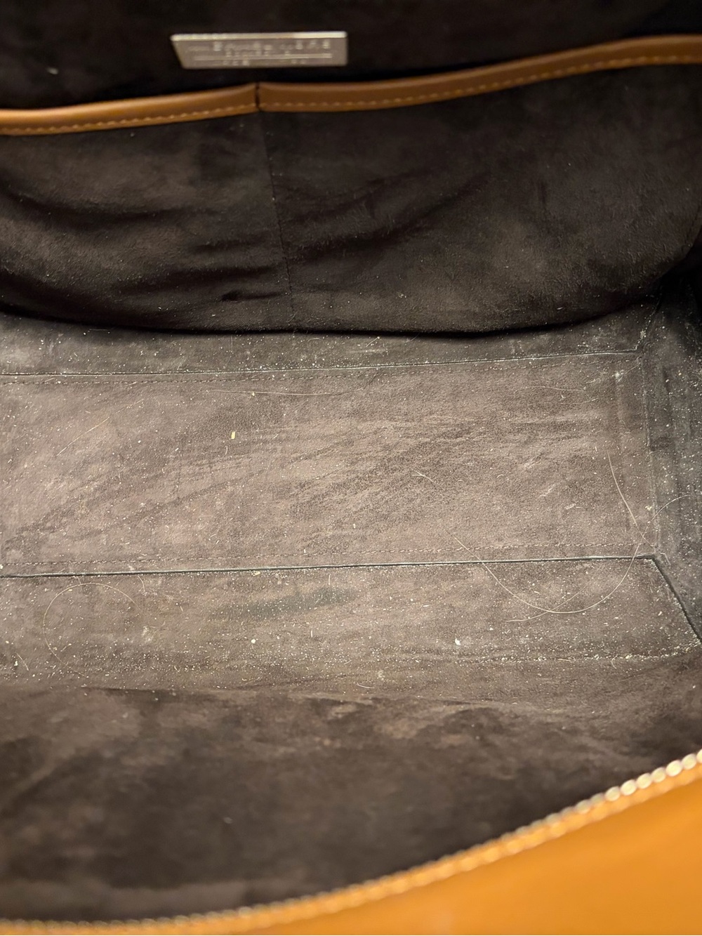 Michael Kors Collection Brown Leather Tote - Picture 6 of 6